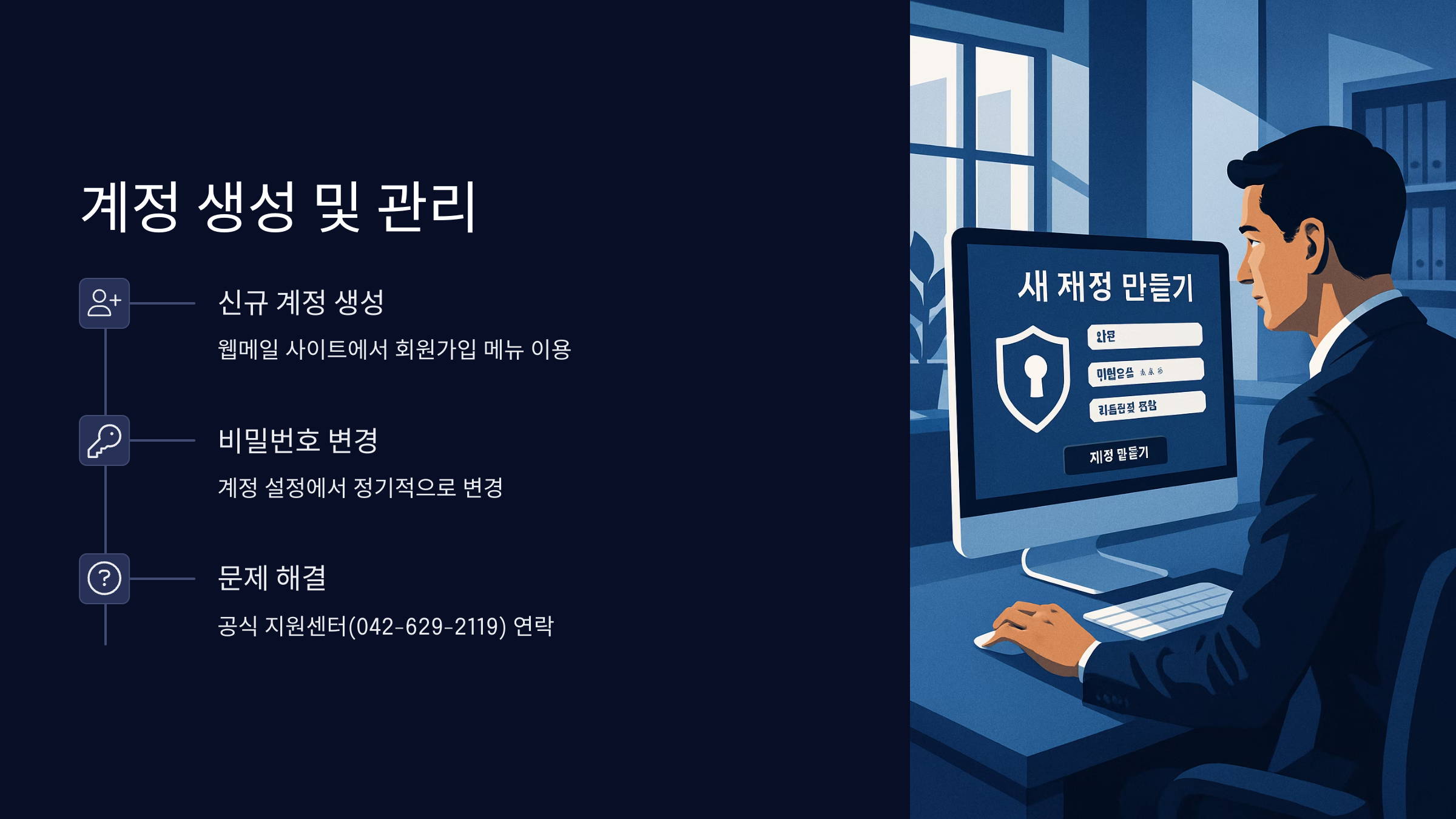 계정생성-관리