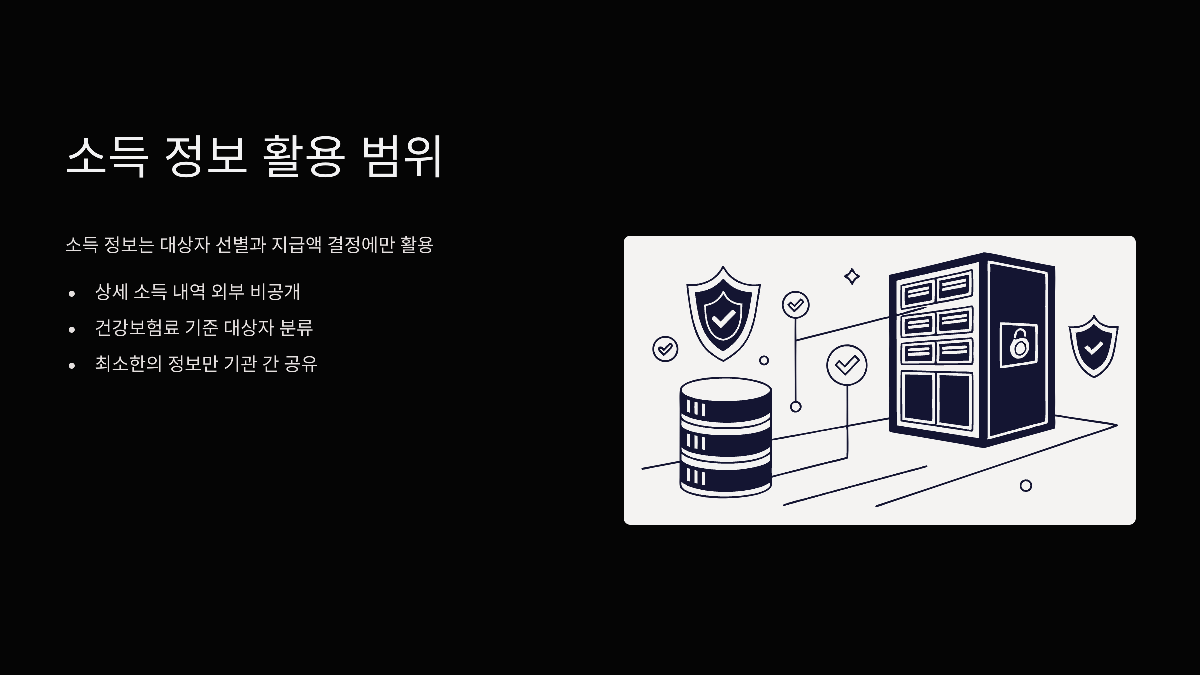 소득정보-활용