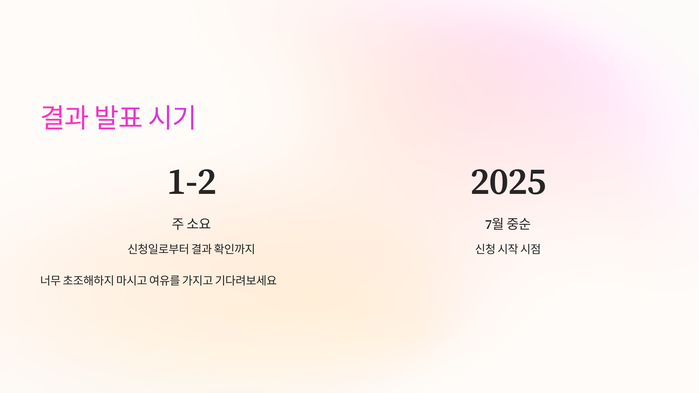 발표시기