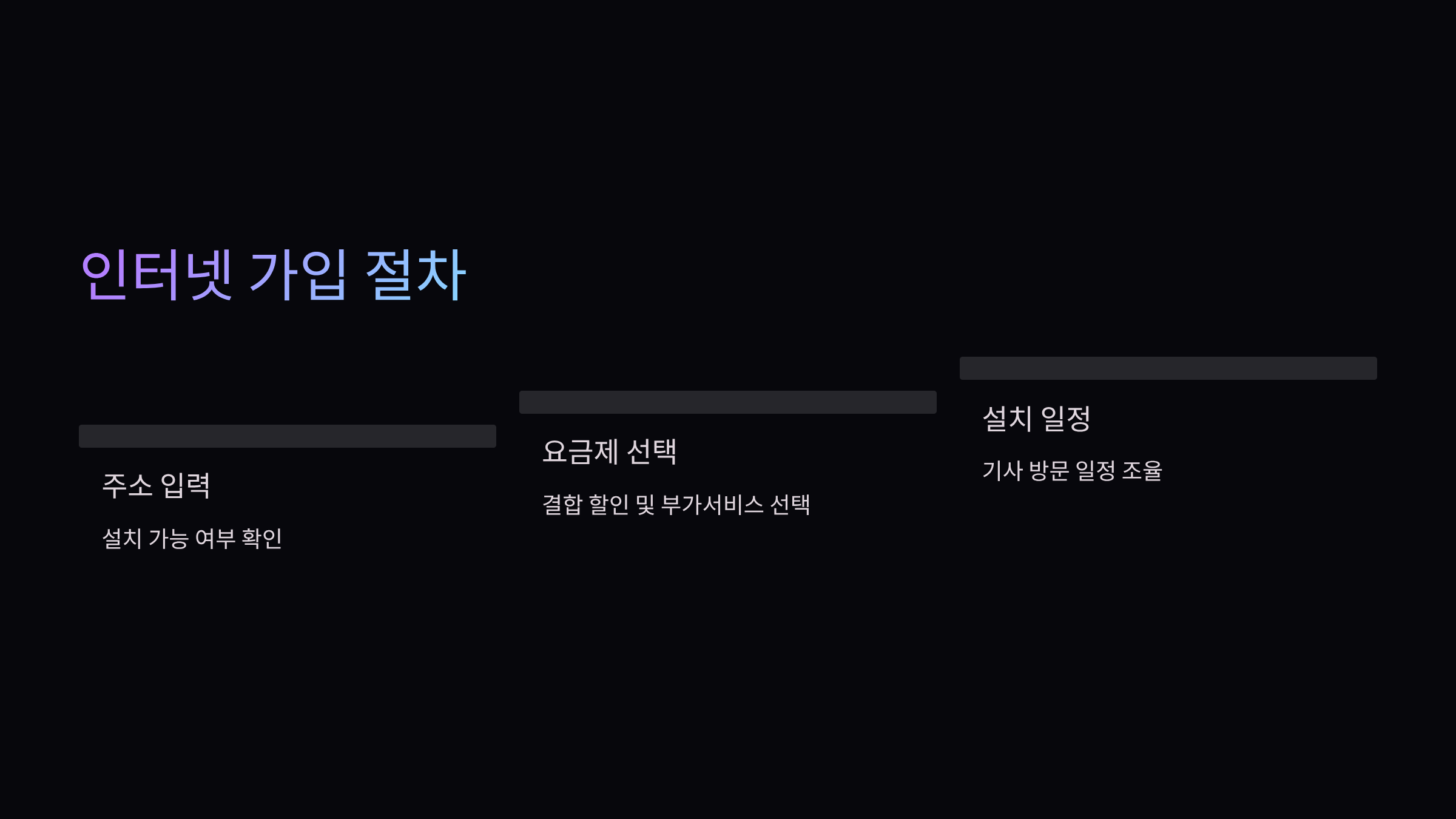 인터넷-가입-절차