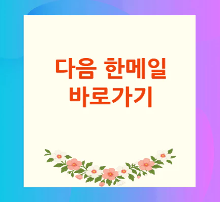다음-한메일